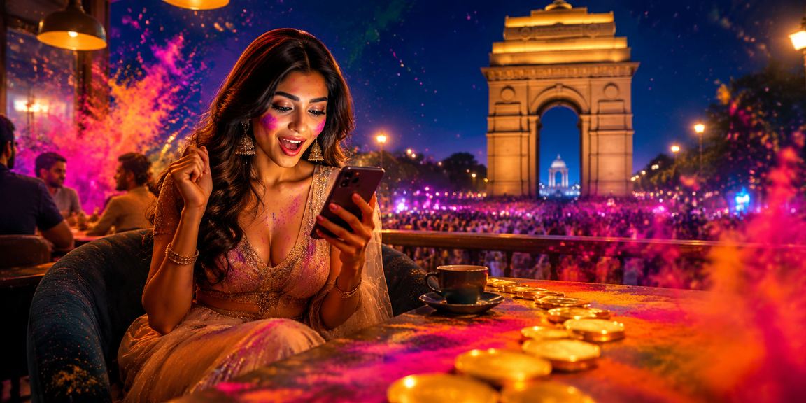 VIP player participating in exclusive events during Holi festival in Delhi